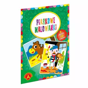 Smilšu krāsošana krāsotājs, zirgs