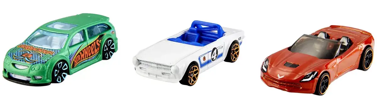 Vehicle set Hot Wheels Basic Car 3 Pack 2022 Mix 11 - 21A Photo 2