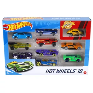 Transportlīdzekļu komplekts Hot Wheels 10