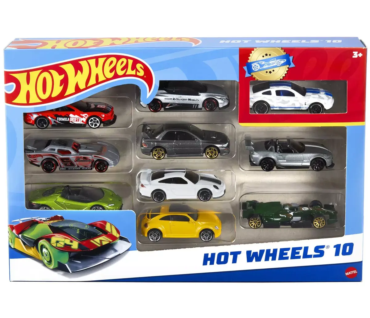 Transportlīdzekļu komplekts Hot Wheels 10 Photo 6