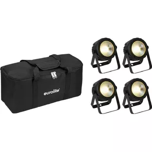 LED PAR light set EUROLITE 20000950 — 4x COB LEDs, includes soft bag