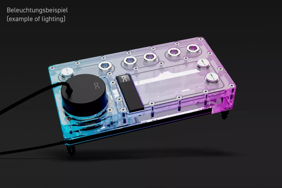 Насос и резервуар Alphacool Core Distro Plate Photo 2