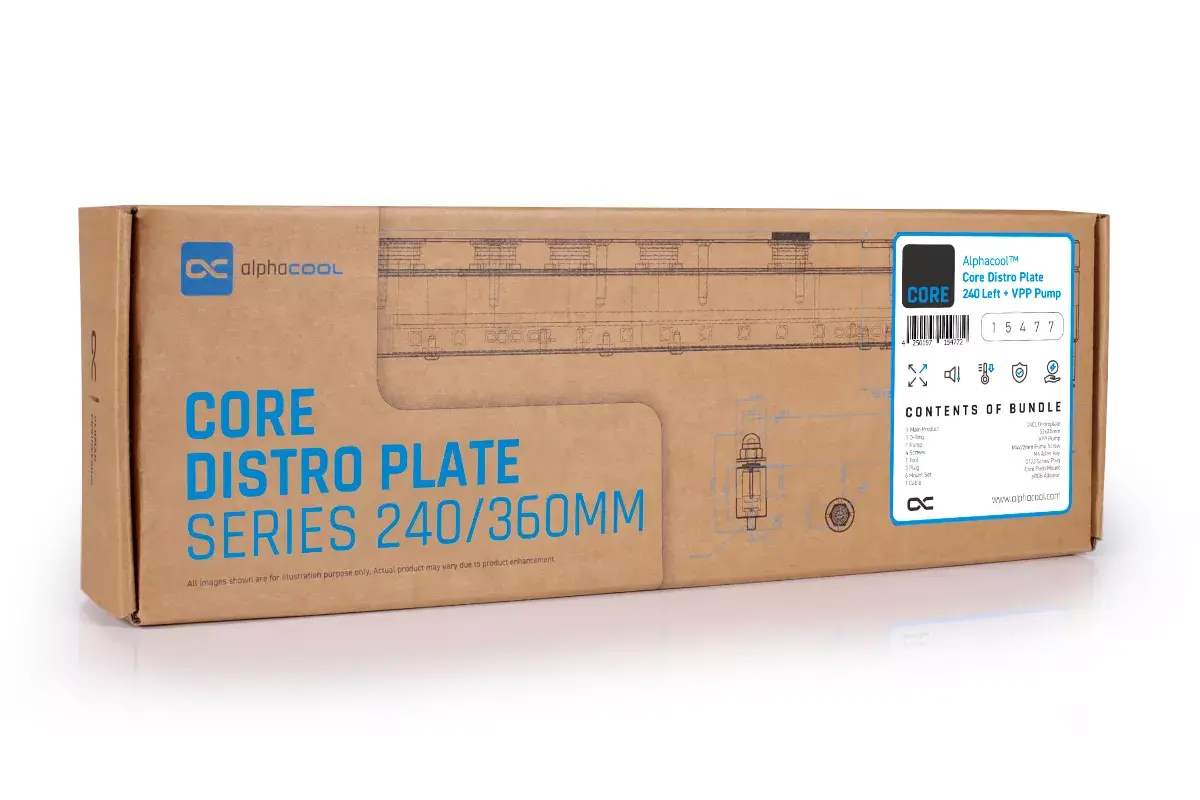 Насос и резервуар Alphacool Core Distro Plate Photo 6