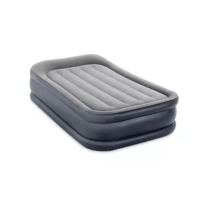 Intex DuraBeam+ Deluxe Pillow Rest Raised Vienvietīgs matracis Pelēks, Gaiši Pelēks