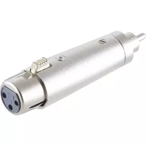 Адаптер XLR — RCA ShiverPeaks BS55061 — переходник XLR (гнездо) на RCA (штекер) аудио