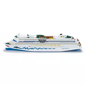 Модель пассажирского лайнера Siku Cruiseliner Aida, собранная, масштаб 1:1400, 226×54×75 мм
