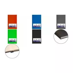 Sketchbook Oxford Hardcover DIN A6, 96 sheets, assorted, 100 g/m² paper, thread-sewn, acid-free — pack of 5