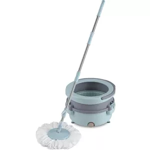 Floor cleaning set LAMART LT 8054 — bucket with wringer and mop