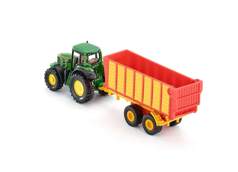Игрушечный трактор Siku John Deere с прицепом S-1650 Photo 3