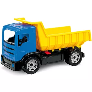 Грузовик Lena GIGA TRUCKS Самосвал синий красный ассорти