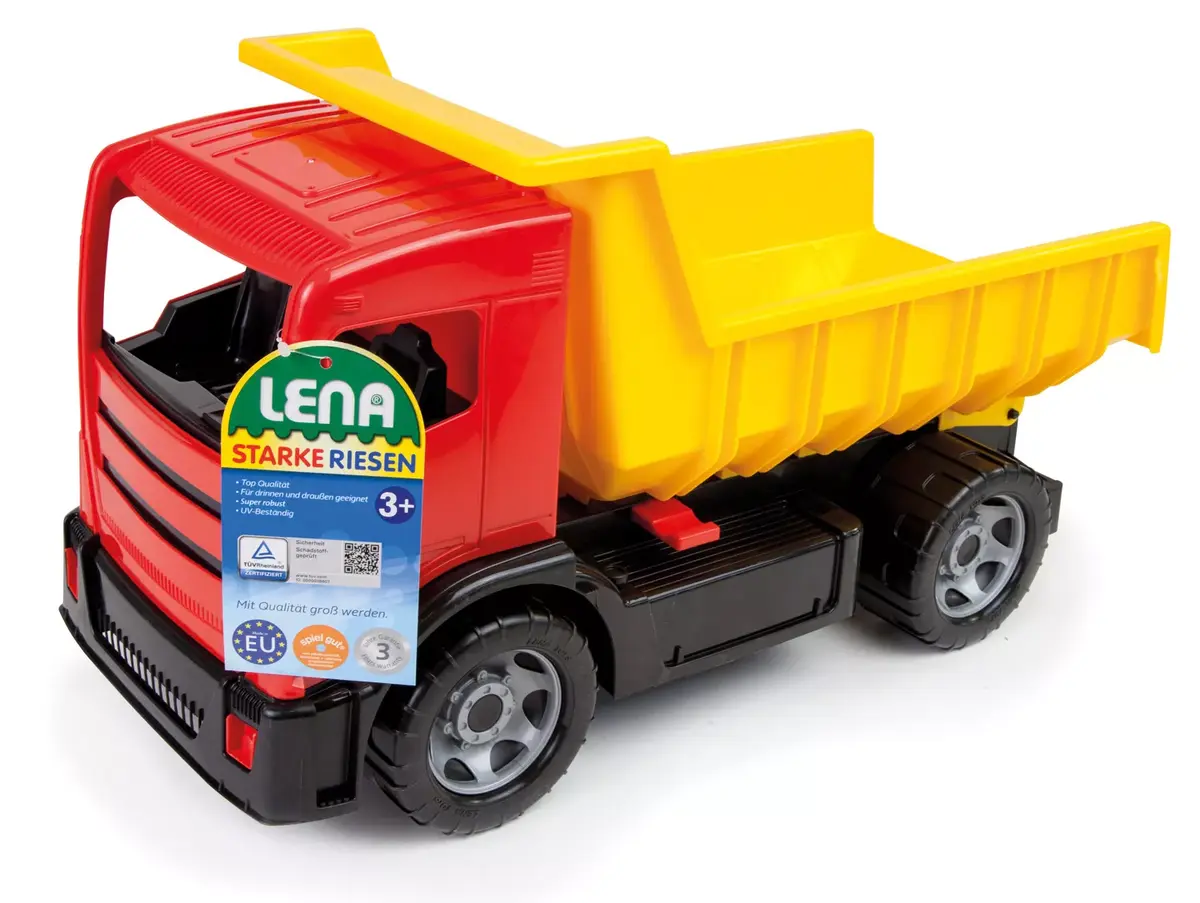 Грузовик Lena GIGA TRUCKS Самосвал синий красный ассорти Photo 6