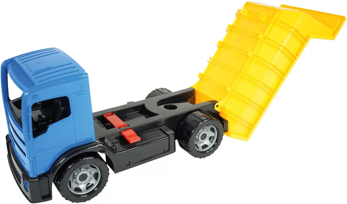 Грузовик Lena GIGA TRUCKS Самосвал синий красный ассорти Photo 9