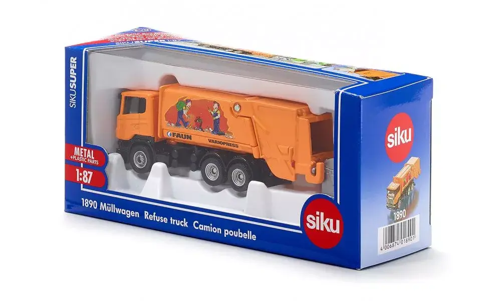 Siku Refuse truck S-1890 rotaļu kravas auto Photo 2