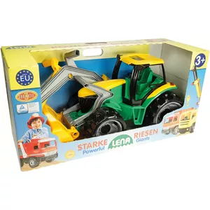 Трактор Lena GIGA TRUCKS ZL-02080 с фронтальным погрузчиком и экскаватором