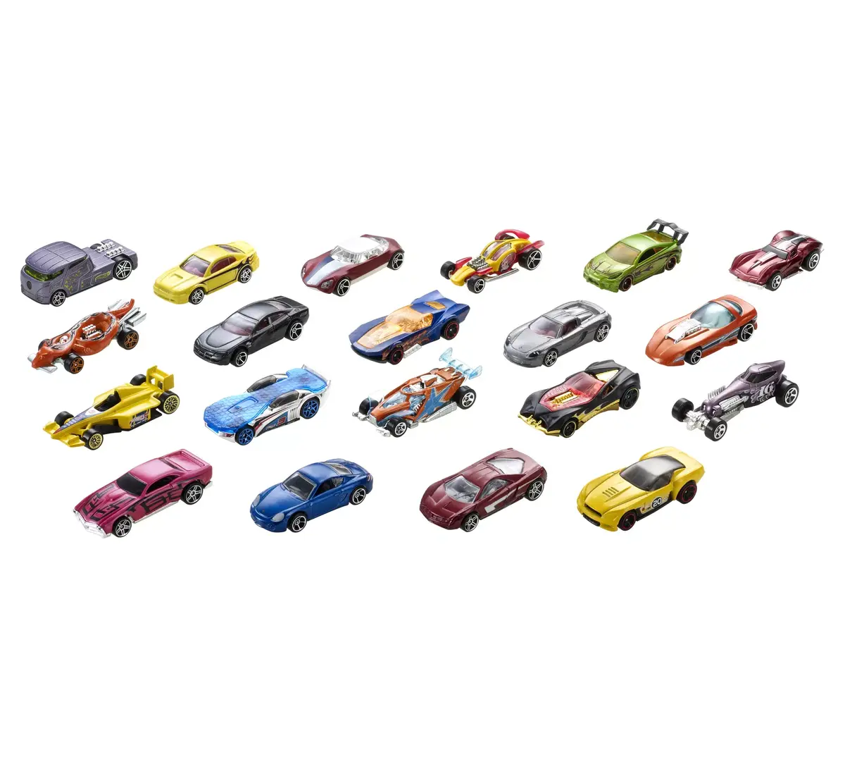 Transportlīdzekļu komplekts Hot Wheels 20 Car Pack Assortment Photo 6