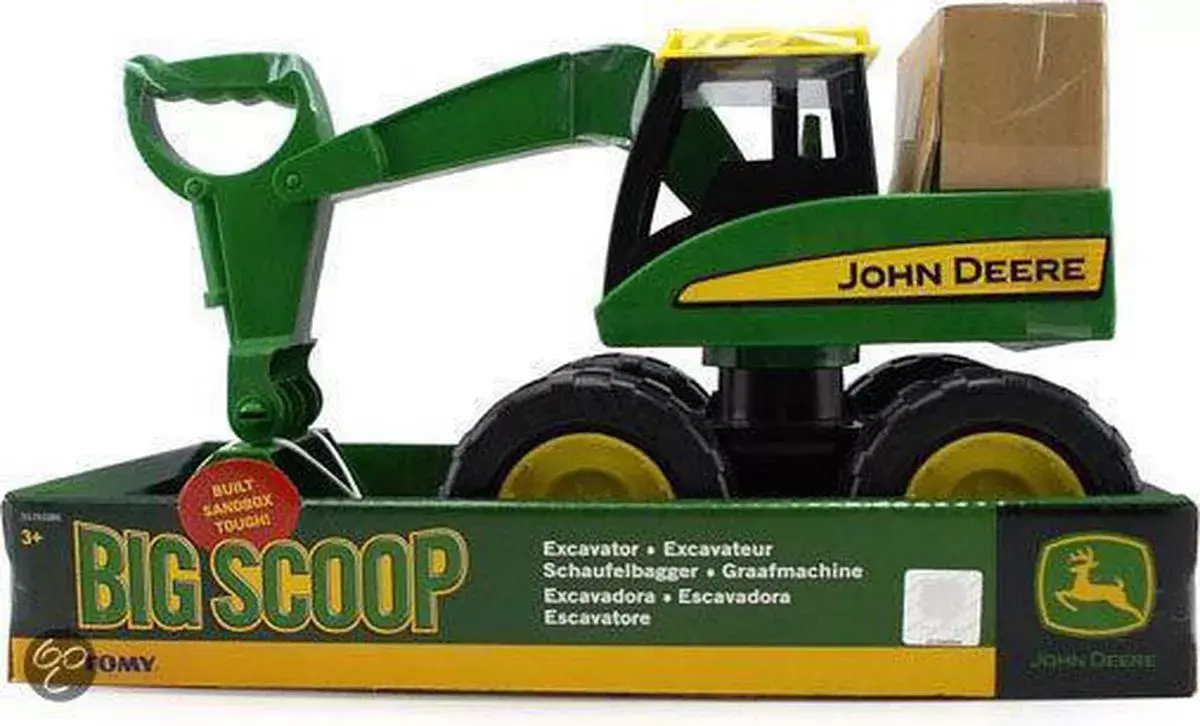 Rotaļu ekskavators TOMY Tomy John Deere Big Scoop Excavator Photo 3