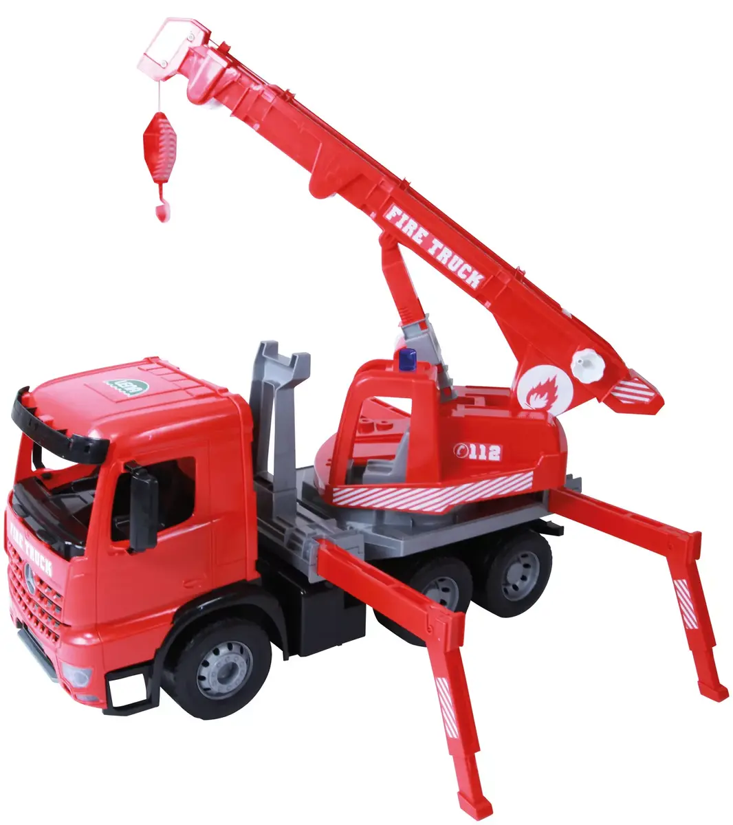 Модель крановоза Lena GIGA TRUCKS Fire Crane truck Arocs Photo 6