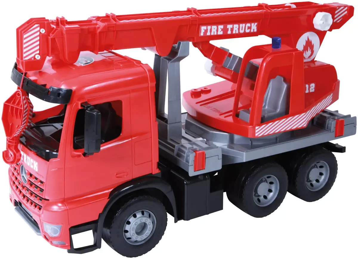 Модель крановоза Lena GIGA TRUCKS Fire Crane truck Arocs Photo 7