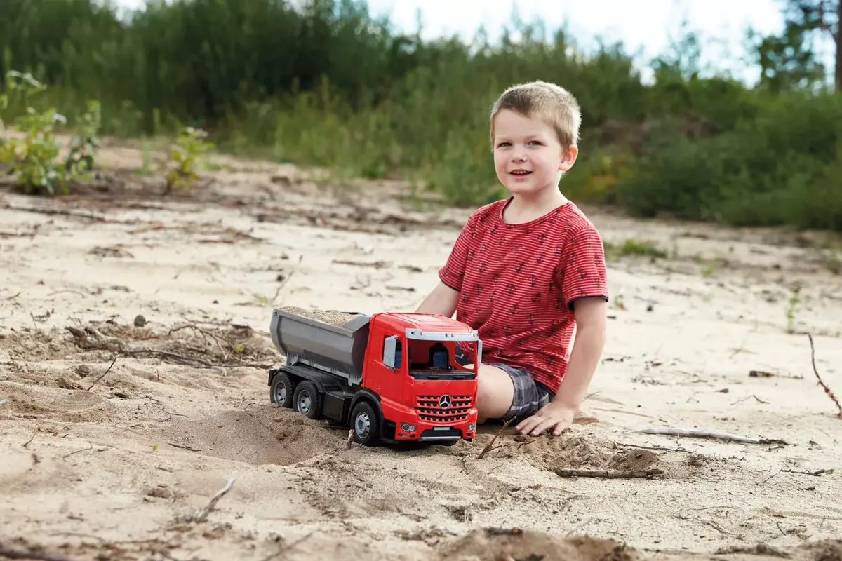 Модель грузовика/прицепа Lena Worxx Dump truck Arocs Photo 8