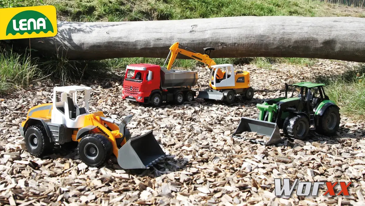Модель грузовика/прицепа Lena Worxx Dump truck Arocs Photo 9