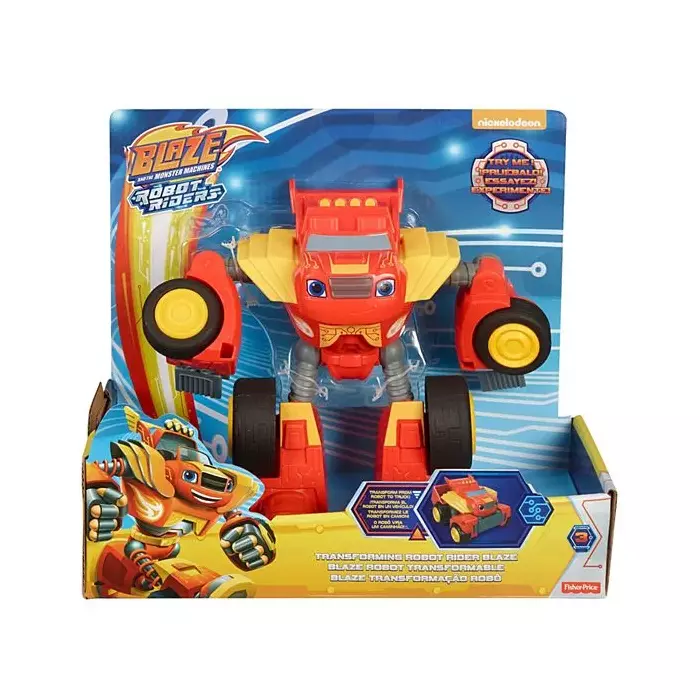 Fisher-Price Blaze and the Monster Machines Transforming Robot
