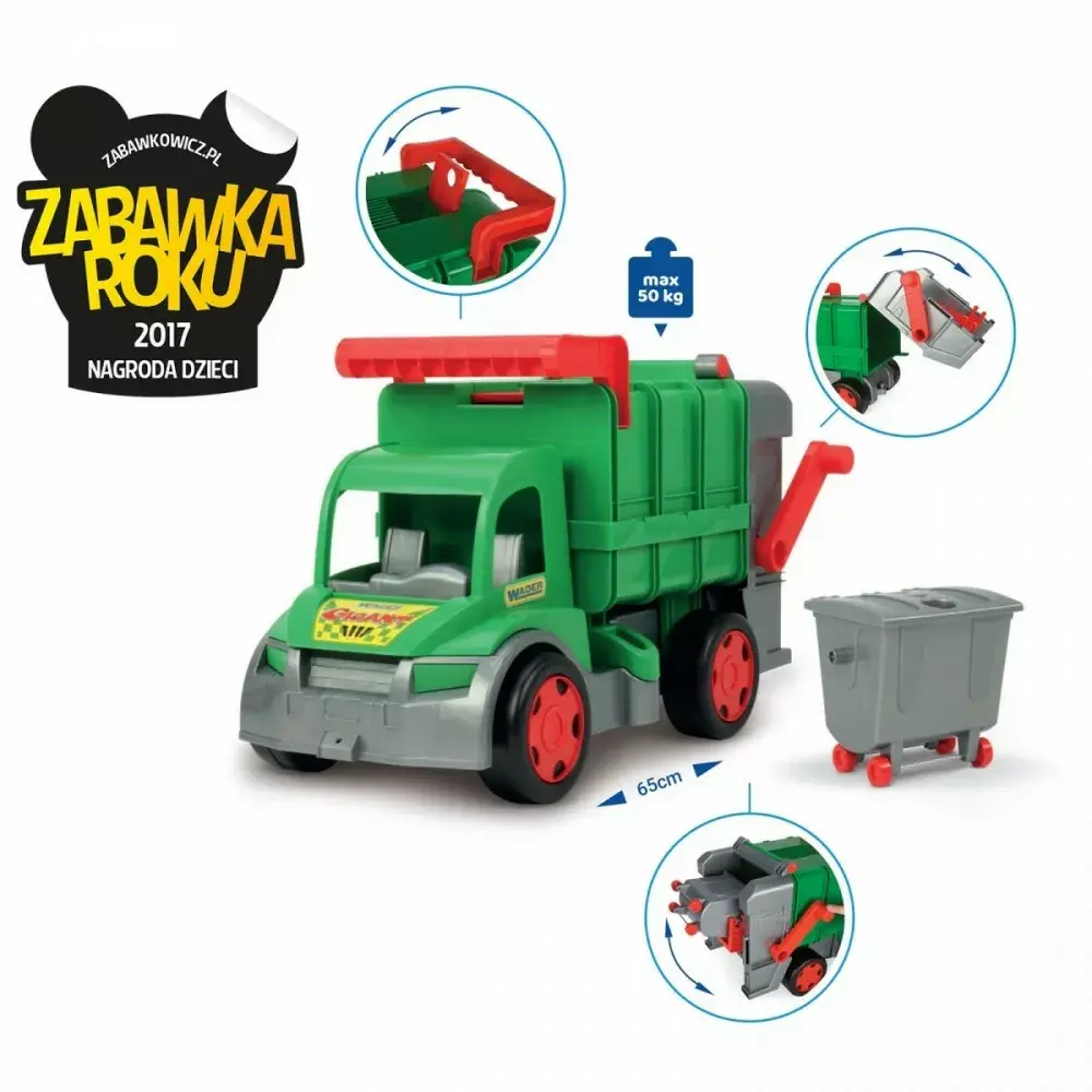 Игрушечный мусоровоз Wader Gigant Farmer 60 см Photo 5