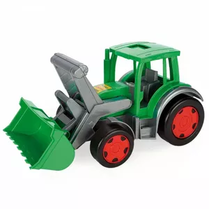 Toy Tractor Loader Wader Gigant Farmer 60 cm – Wader model 66015, durable plastic, for outdoor and sandbox play