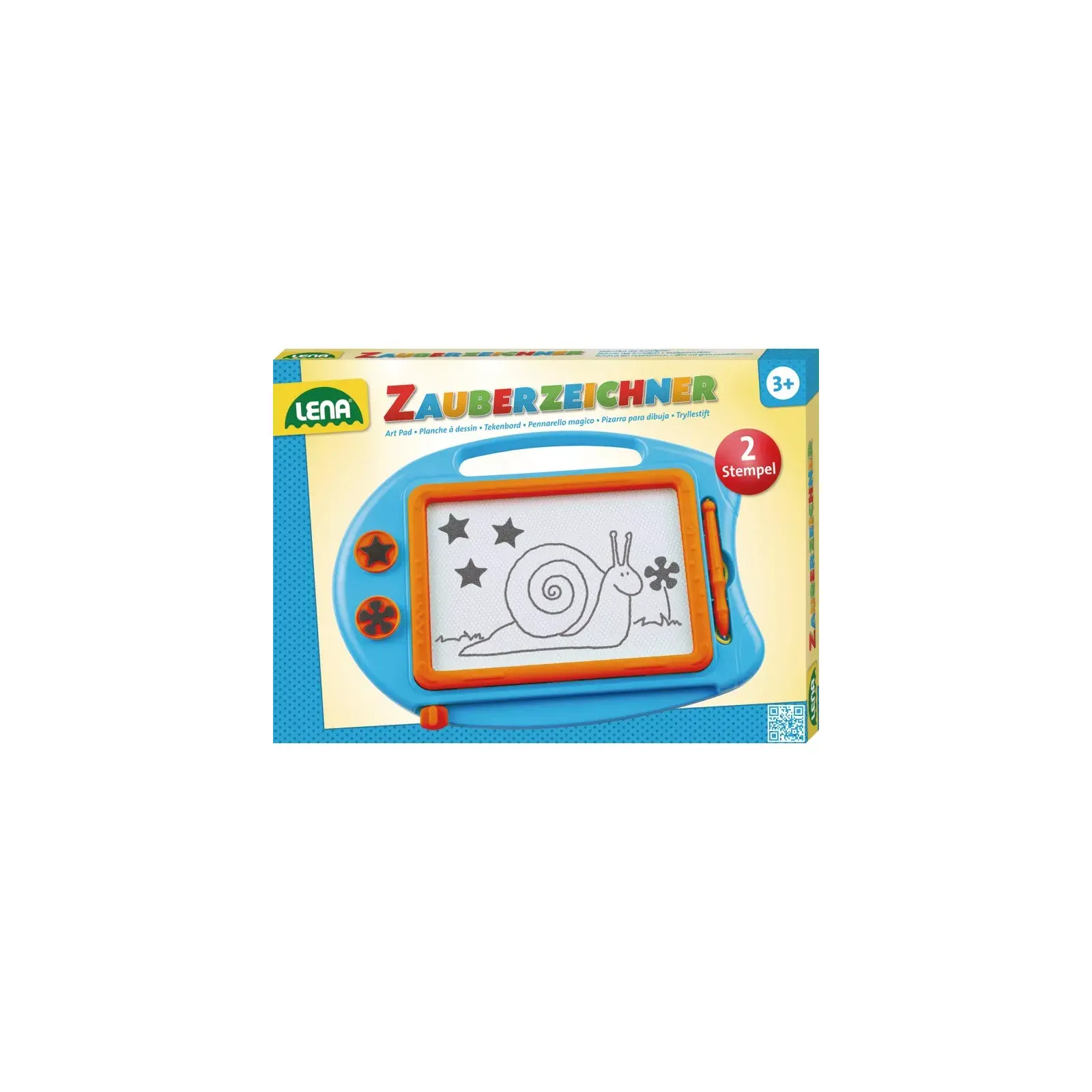 Bērnu magnētiskā zīmēšanas dēlis Simm Spielwaren Magic drawing board small Photo 1