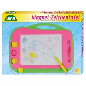 Children's magnetic drawing board Simm Spielwaren Colour magic drawing board big