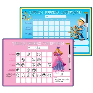 Behavior Chart poster Adamigo Tablica Dobrego Zachowania – classroom reward and progress tracking poster