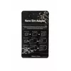 SIM adapteris 3‑in‑1 M-LIFE ADAPTER NANO SIM 3W1 BLACK Photo 2