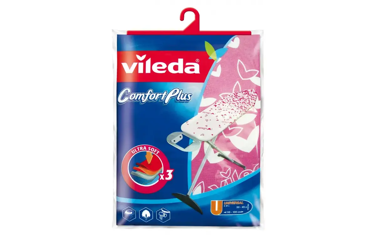 Gludināšanas dēļa pārvalks VILEDA Comfort Plus Photo 2