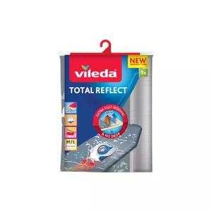 Vileda Total Reflect Gludināmā dēļa pārsegs Zils, Pelēks, Balts