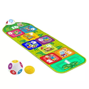 Spēļu paklājs CHICCO 09150-00 daudzkrāsains — 1500×450×70 mm, smalkās motorikas attīstībai