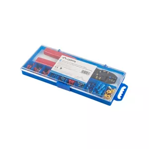 Cable crimper tool set LANBERG SCC01-TCC-IT101 — crimper and hand tools in blue/red/yellow