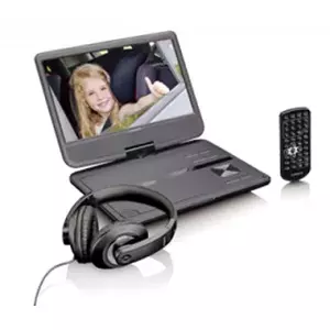 Lenco DVP-1010 Portatīvais DVD atskaņotājs Saliekams 25,4 cm (10") 1024 x 600 pikseļi Melns