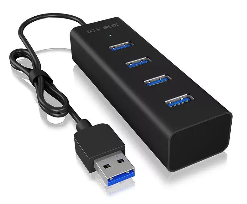 USB хаб ICY BOX IB-HUB1409-U3 Photo 2