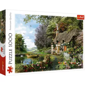 Пазл TREFL Charming nook — 1000 элементов, ширина 480 мм, рекомендуется от 12 лет