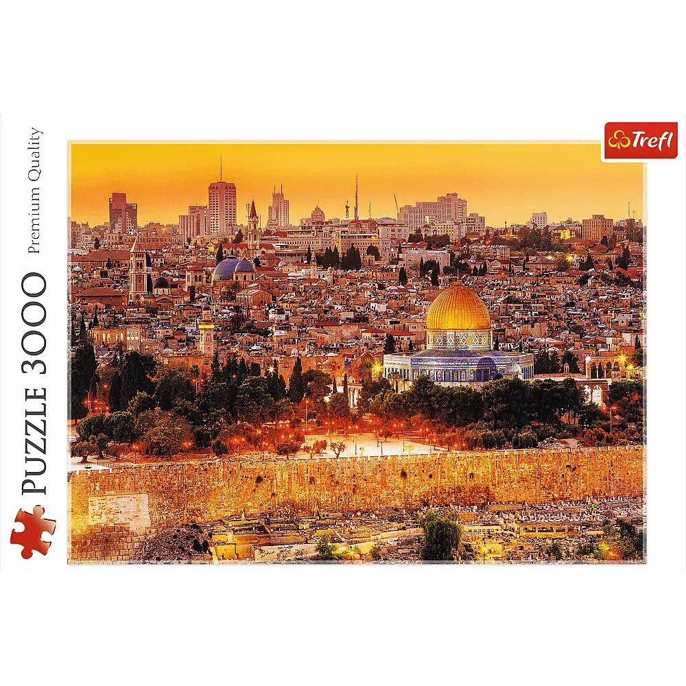 Puuzle TREFL The roofs of Jerusalem — 3000 gab. Photo 2