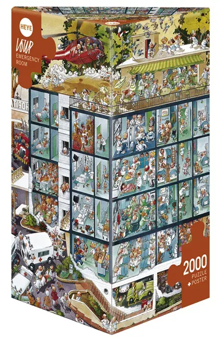 Heye Kontūru puzle Emergency Room 2000