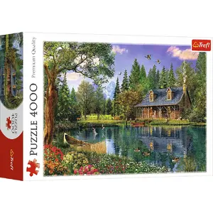 Jigsaw Puzzle TREFL Afternoon idyll — 4000 pieces, recommended age 16+