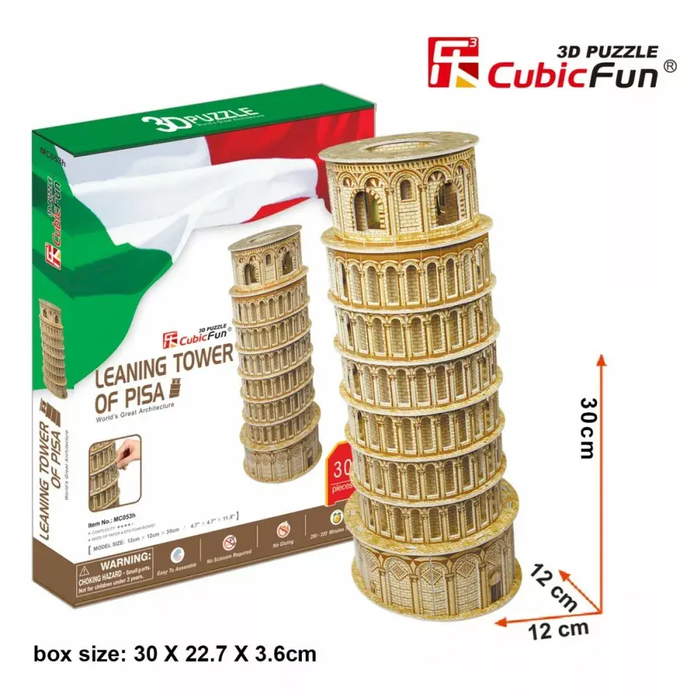 3D-пазл cubicfun Пизанская башня DA-21053 Photo 4