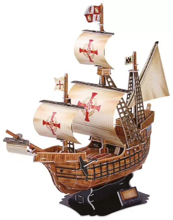 3D-пазл cubicfun Santa Maria T4008H Photo 3