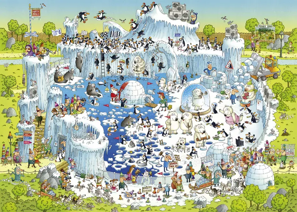 Пазл Heye Polar Habitat на 1000 элементов Photo 2