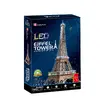 3D Пазл CubicFun Эйфелева башня LED Photo 4