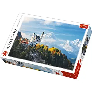 Пазл Trefl 26133 1500 шт Здания Баварские Альпы