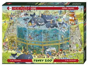 Jigsaw puzzle Heye Ocean Habitat 1000 pieces, comics illustration, 700 mm width