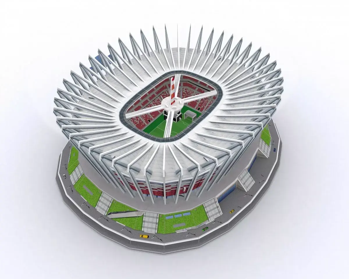 3D-пазл Cubicfun National Stadium — 105 шт. Photo 5