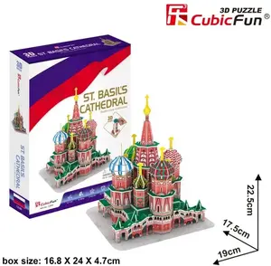 3D-пазл CubicFun — собор Святого Петра модель