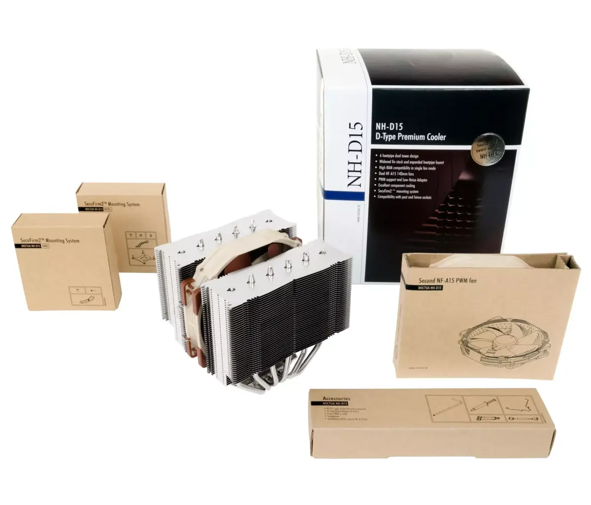 Noctua NH-D15 procesora dzesētājs Photo 2